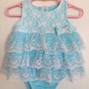 Tiffany Blue one piece